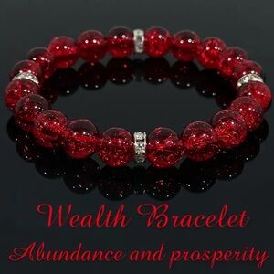 Elegant Red Wealth Bracelet